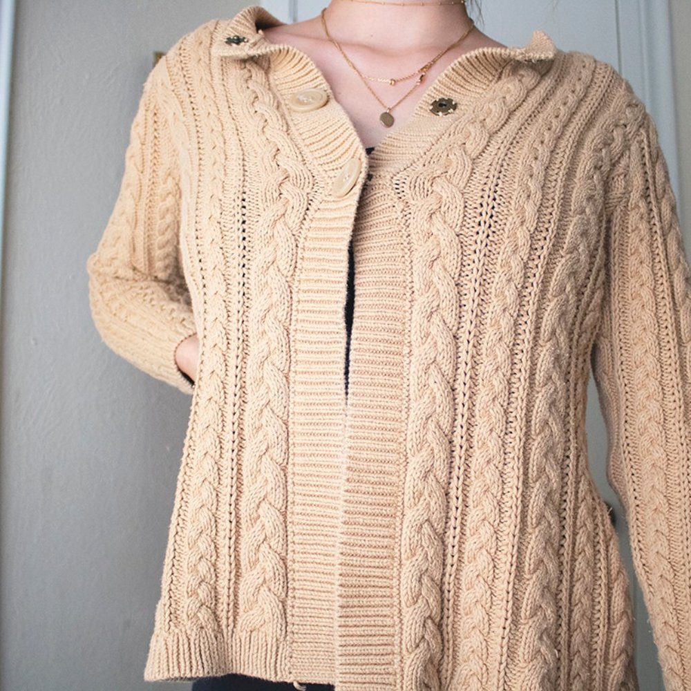 ⋆ vintage knit cardigan
